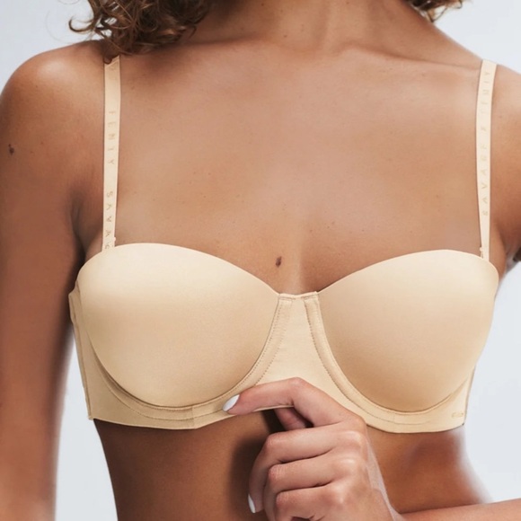 Savage X Fenty Strapless Bra Honey color NWT - Picture 3 of 7